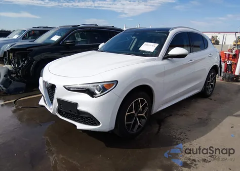 2020 Alfa Romeo Stelvio Ti Awd from USA, damaged, VIN ZASPAKBN5L7C89590